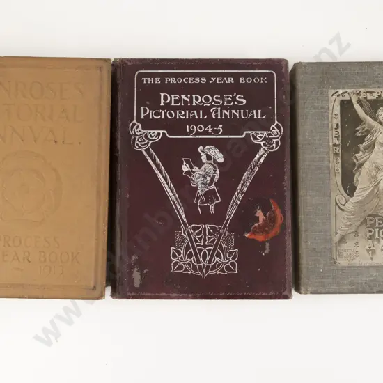 3 Early Penrose Annuals - 1902-3 1904-5 1912-13