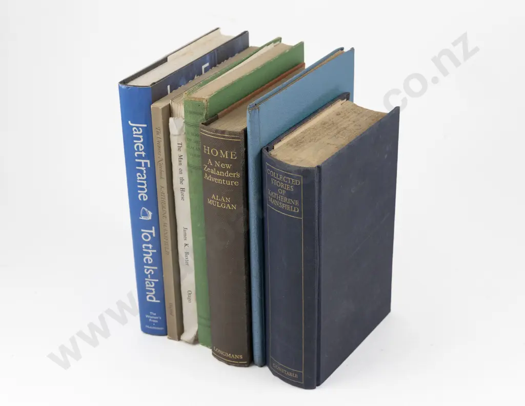 7 NZ Literary Volumes Image 1++