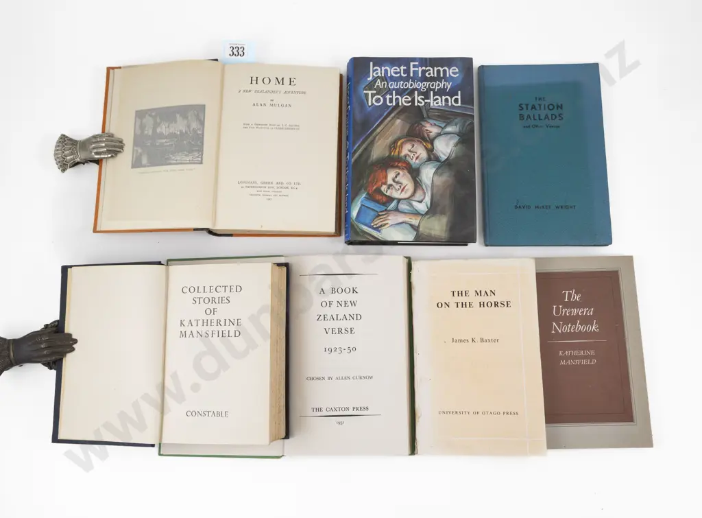 7 NZ Literary Volumes Image 1++