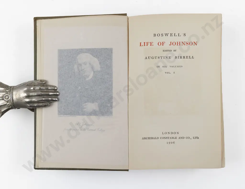 Birrell Augustine (Editor) Boswell's Life Of Johnson (6 Volumes) Image 1++