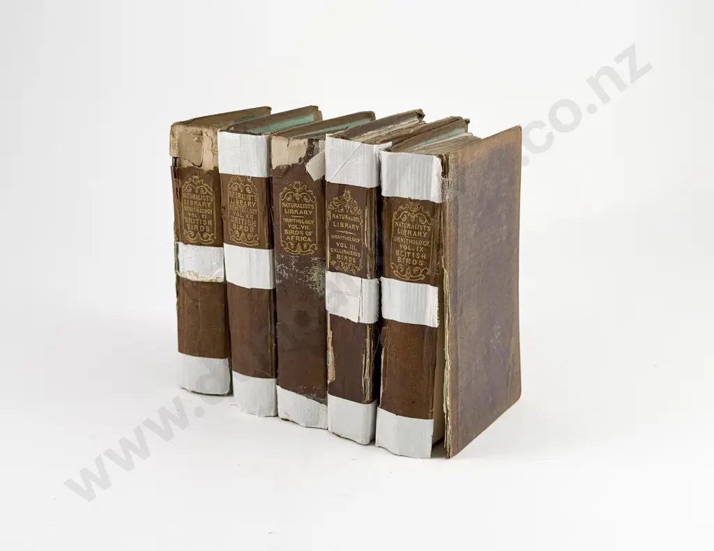 Jardine Sir William - The Naturalist's Library (5 Volumes of 24) Image 1++