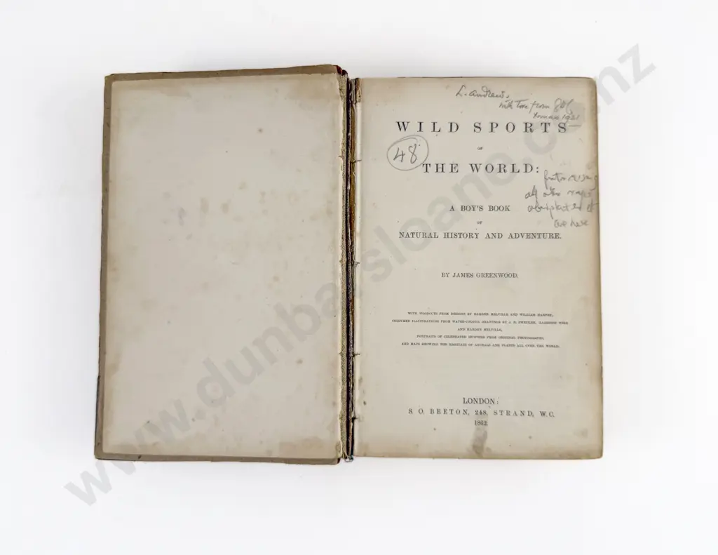 Greenwood James - Wild Sports of The World Image 1++