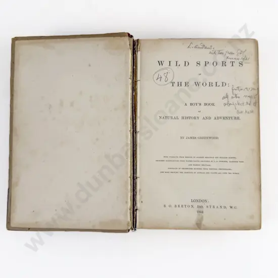 Greenwood James - Wild Sports of The World