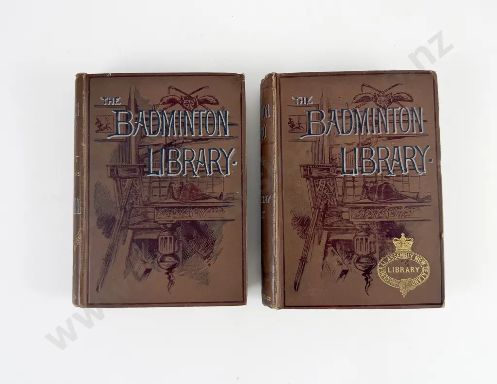 2 Badminton Library Volumes Image 1++