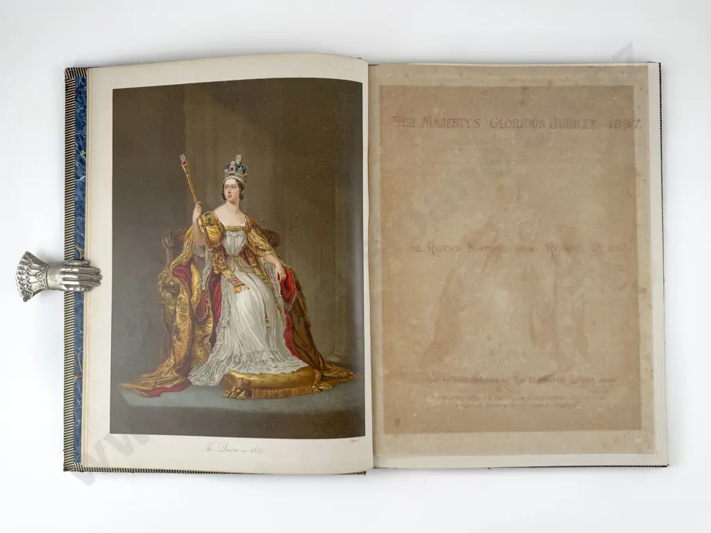 Fine Leather Bound Copy of Her Majesty's Glorious Jubilee 1897 Image 1++