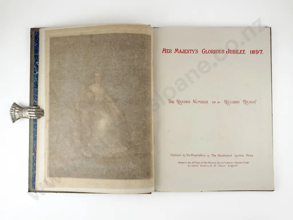 Fine Leather Bound Copy of Her Majesty's Glorious Jubilee 1897 Image 1++