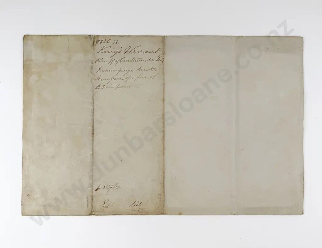 2 Interesting Original Letters One Signed William IV the other as Regent George IV Image 1++