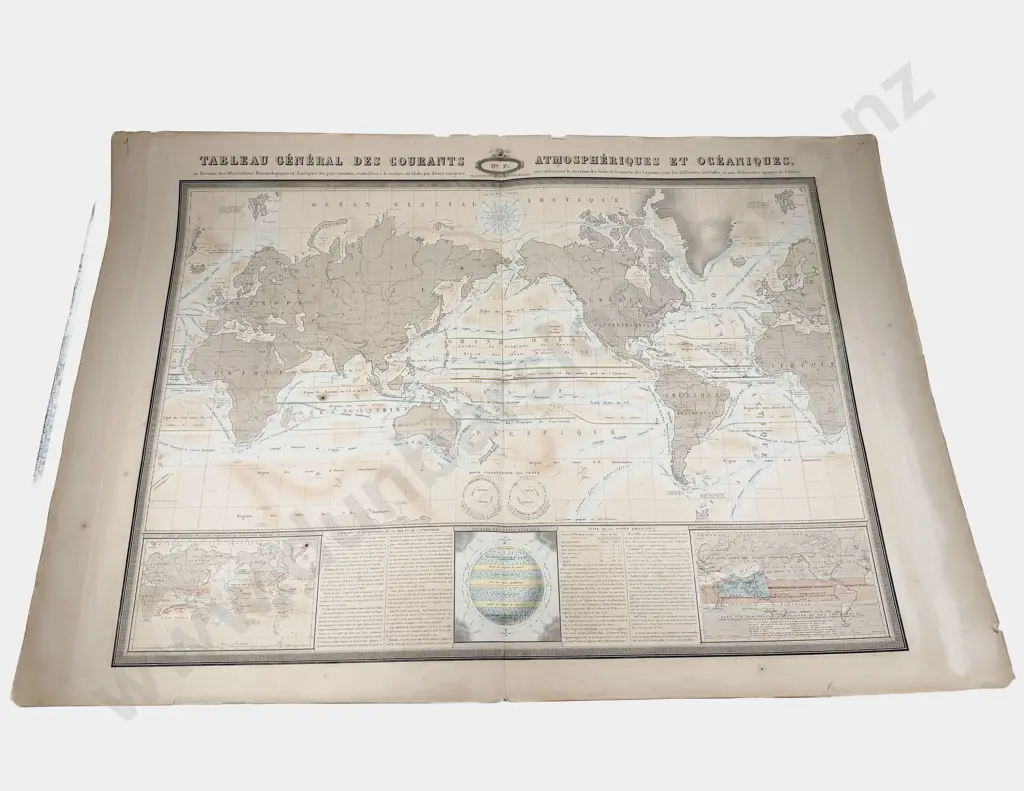 6 Large French Maps By F A Garnier 1860 Image 1++