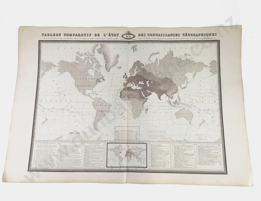 6 Large French Maps By F A Garnier 1860 Image 1++