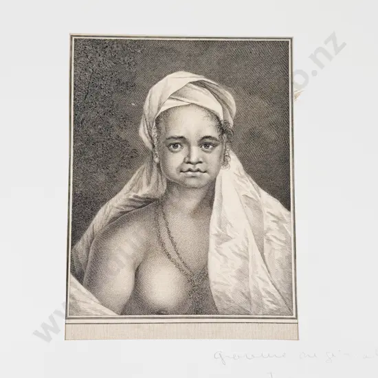 After William Hodges - Woman Of Sta Christina