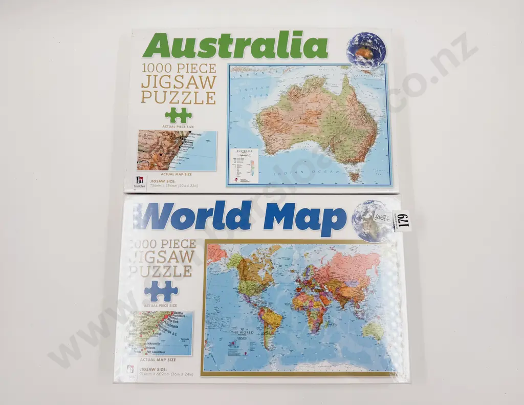Two As New 1000 Piece Jigsaw Puzzles Image 1++