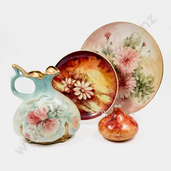 Quantity of Assorted Handpainted Fancy China