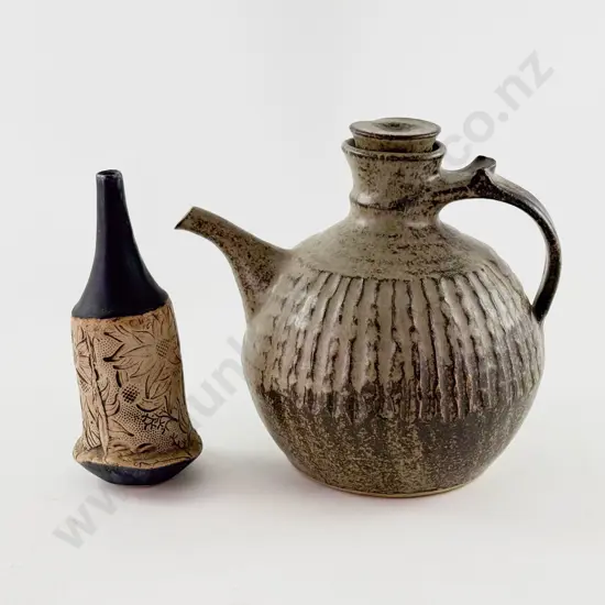 Paul Wotherspoon Wine Flagon and John Parker Specimen Vase