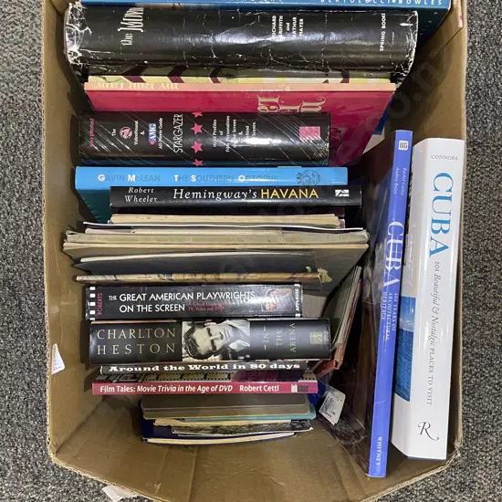 Box of Assorted Books