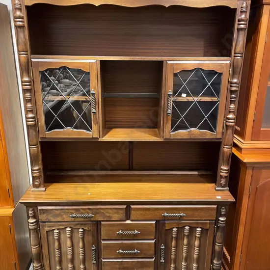 Mahogany Two Stage Kitchen Dresser