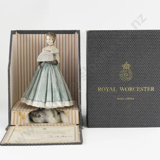 Original Boxed Royal Worcester Figure "Caroline"