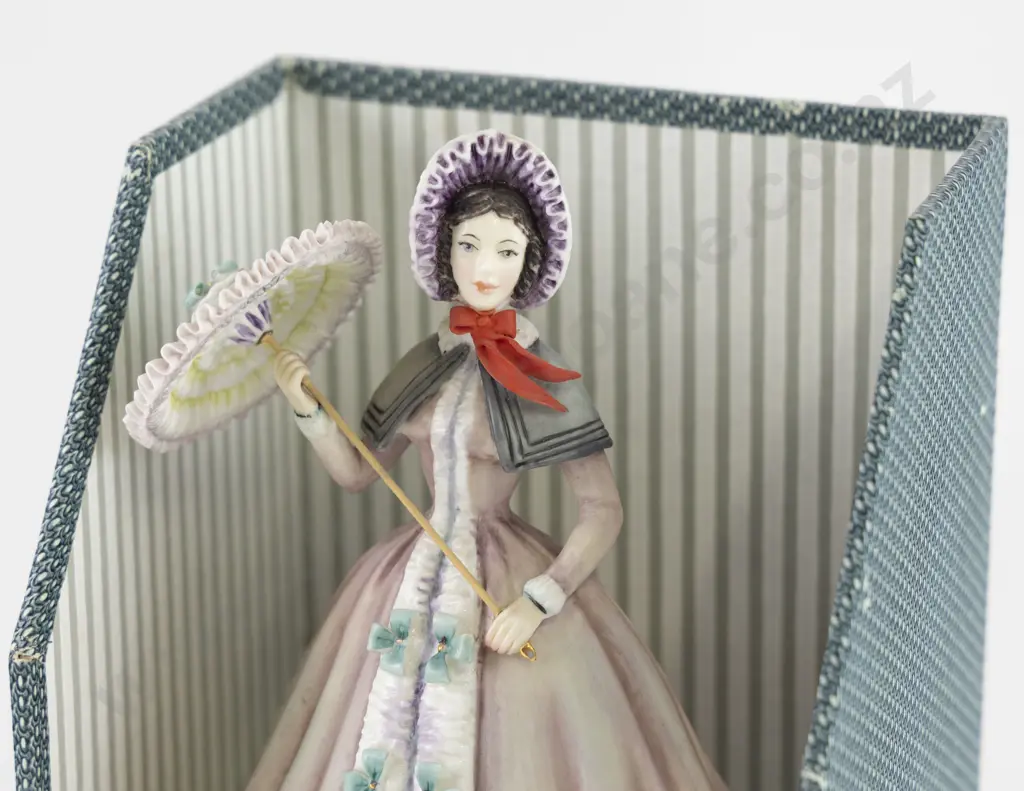 Original Boxed Royal Worcester Figure "Beatrice" Image 1++