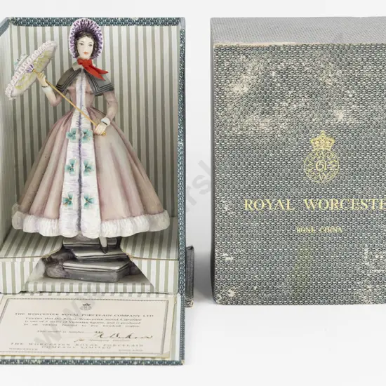 Original Boxed Royal Worcester Figure "Beatrice"