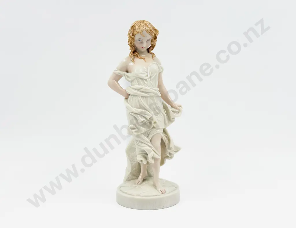 Royal Worcester Figure of a Young Girl Image 1++