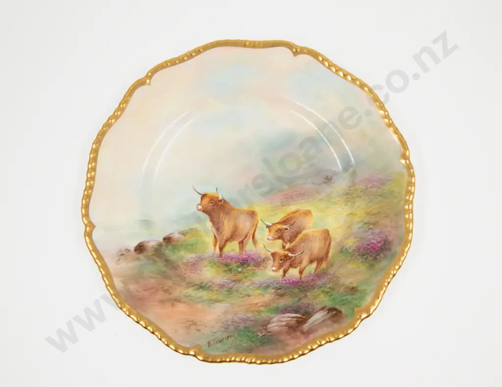 Royal Worcester Plate Image 1++