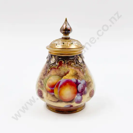 Royal Worcester Vase & Cover