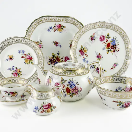 Hammersley Dresden Sprays Pattern Tea Set