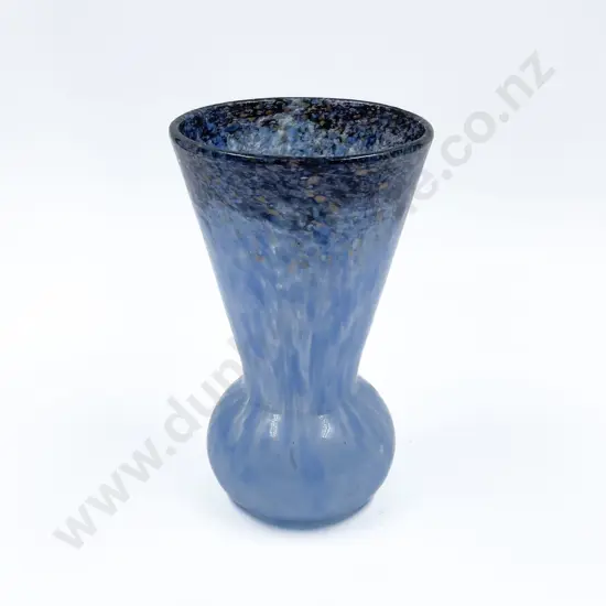 Mid C20th Monart Glass Trumpet Vase