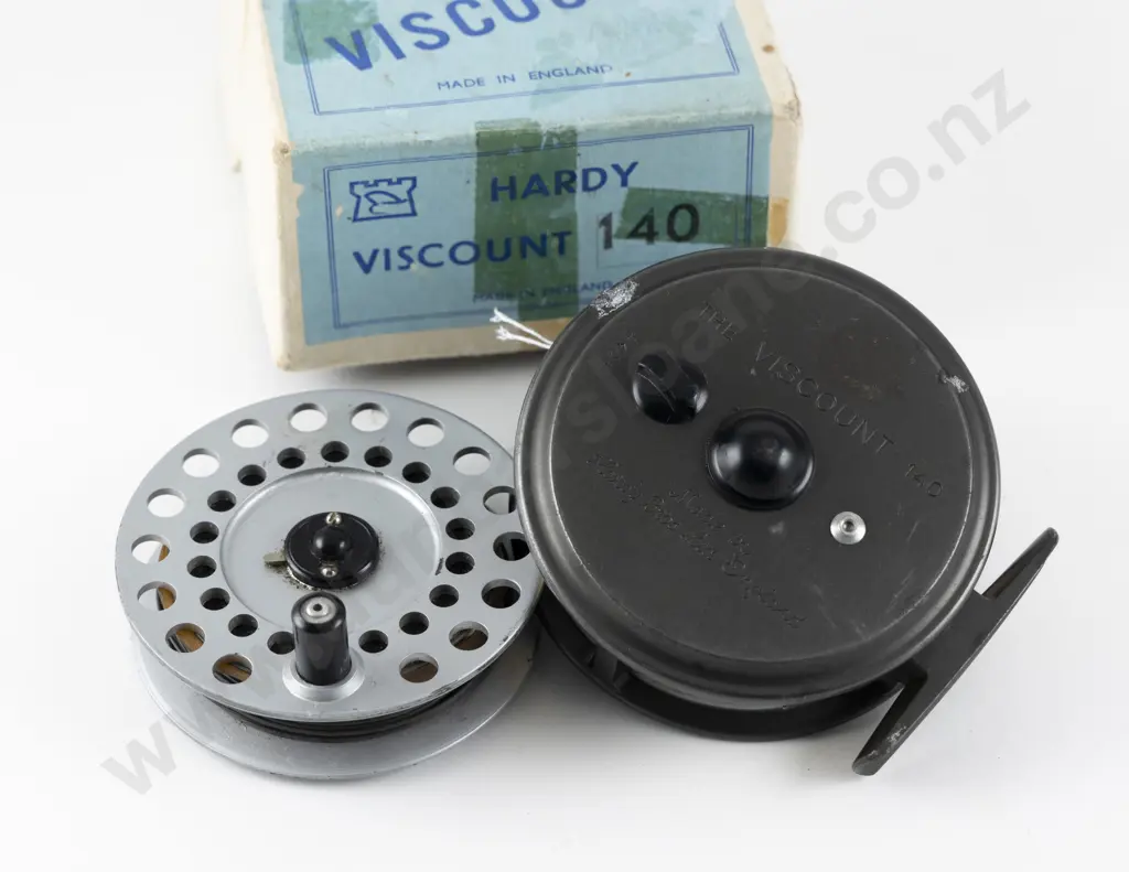 Hardy's The Viscount 140 Alloy Fly Reel Image 1++