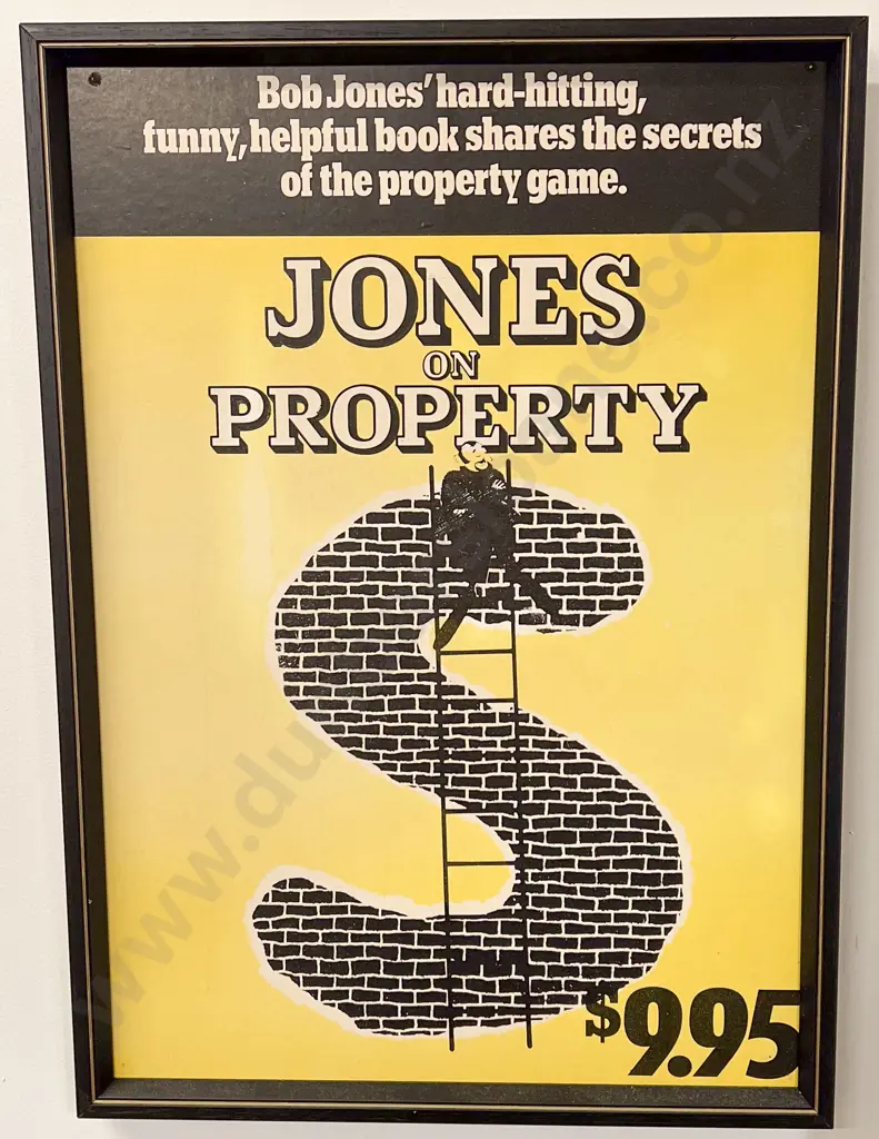 Five Framed Front Page Magazine and Book Cover Prints Featuring Sir Robert (Bob) Jones Image 1++