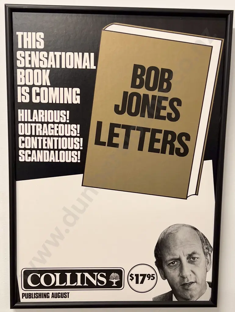 Five Framed Front Page Magazine and Book Cover Prints Featuring Sir Robert (Bob) Jones Image 1++