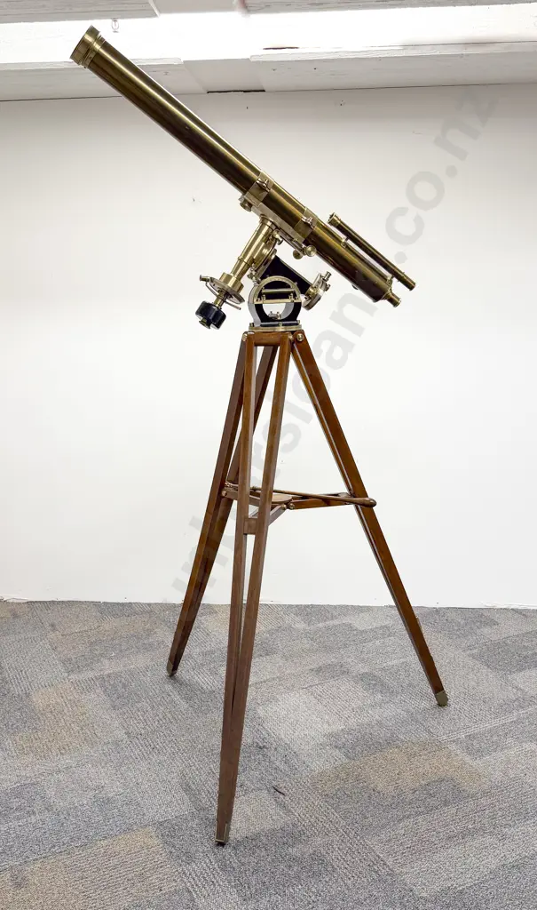 A Rare Victorian (c1859) 3.5 Inch Refracting Telescope by Thomas Cooke of York Image 1++