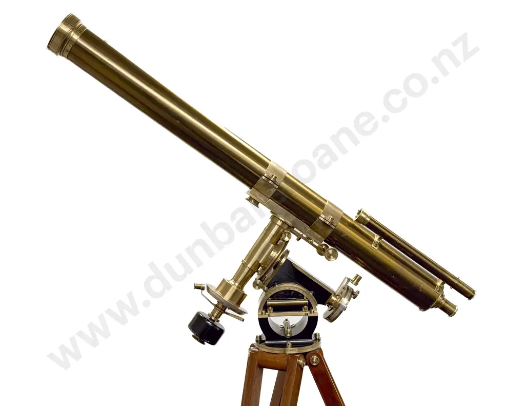 A Rare Victorian (c1859) 3.5 Inch Refracting Telescope by Thomas Cooke of York Image 1++
