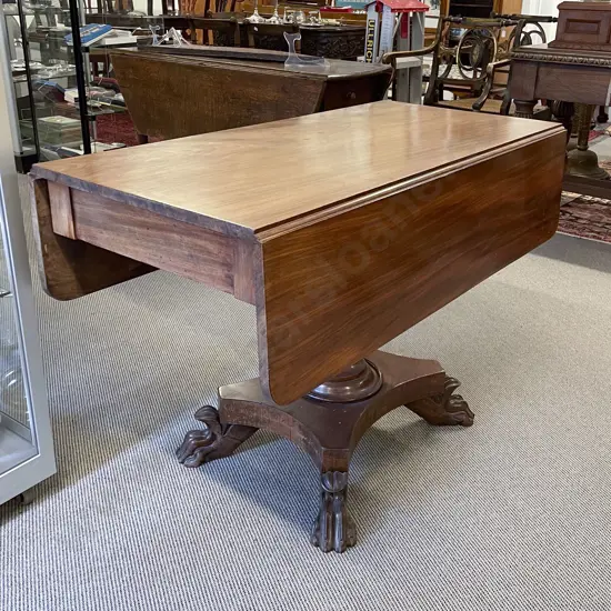 WM IV Mahogany Pembroke Dining Table