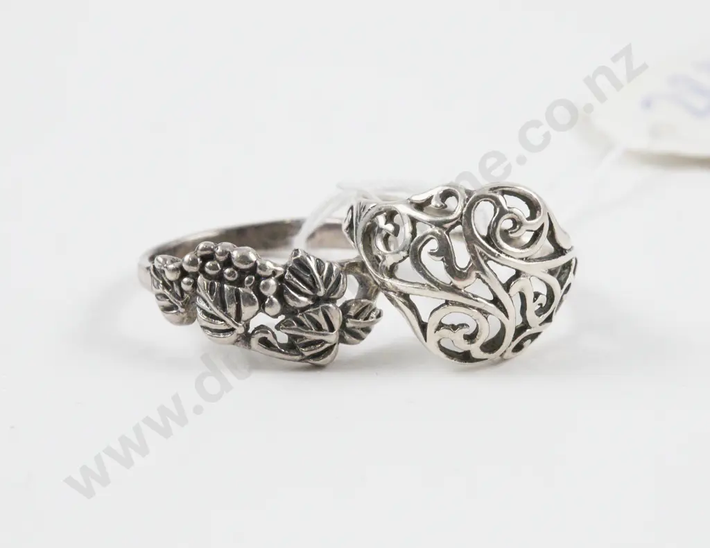 Two S/S Band Rings Image 1++