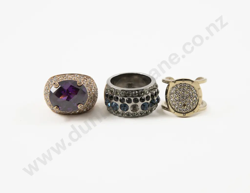 Three Dyrberg Kern Dress Rings Image 1++