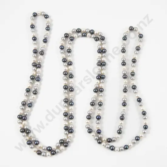 Single Strand Freshwater Pearl Opera Length Necklace