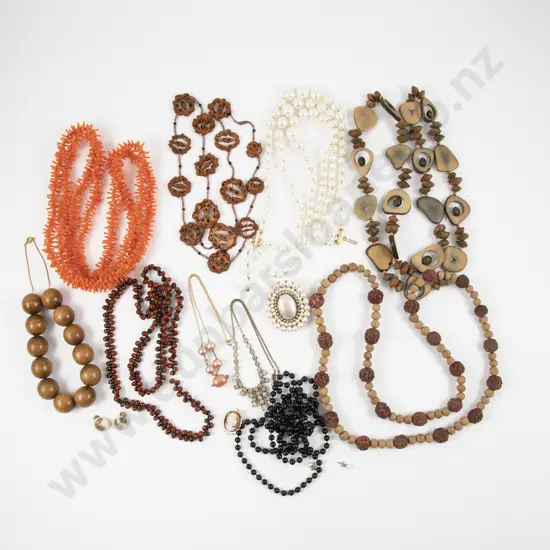 Collection of Assorted Bead Necklaces