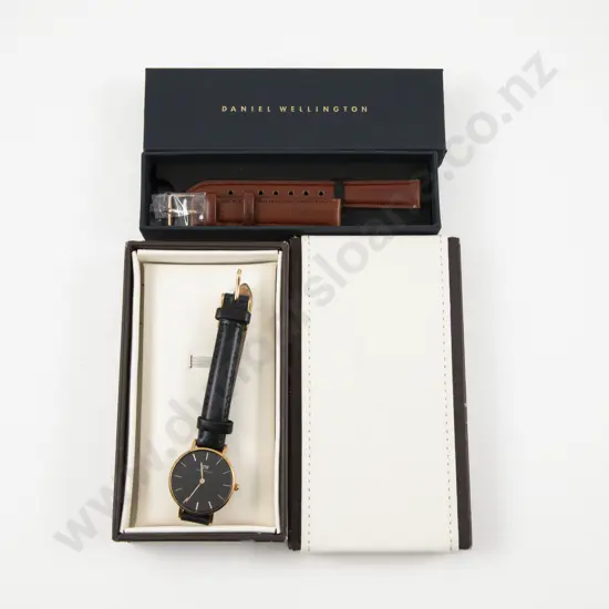Daniel Wellington Petite Sheffield Stainless Steel Wrist Watch