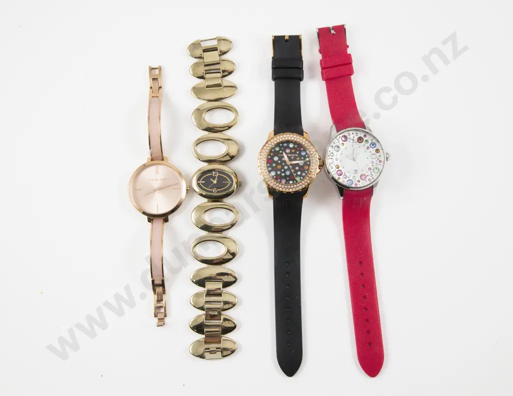 Collection of Four Ladies Wrist Watches incl Michael Kors Image 1++