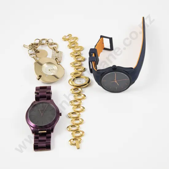 Collection of Four Ladies Wrist Watches incl Michael Kors and Calvin Klein