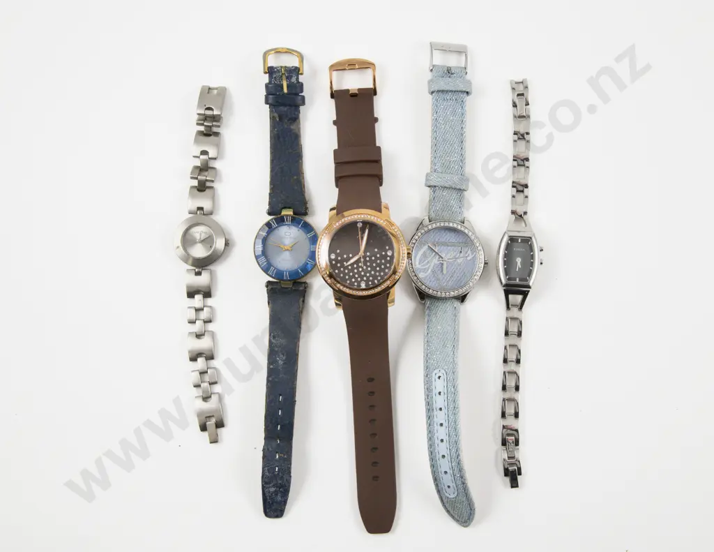 Collection of Five Ladies Wrist Watches Image 1++