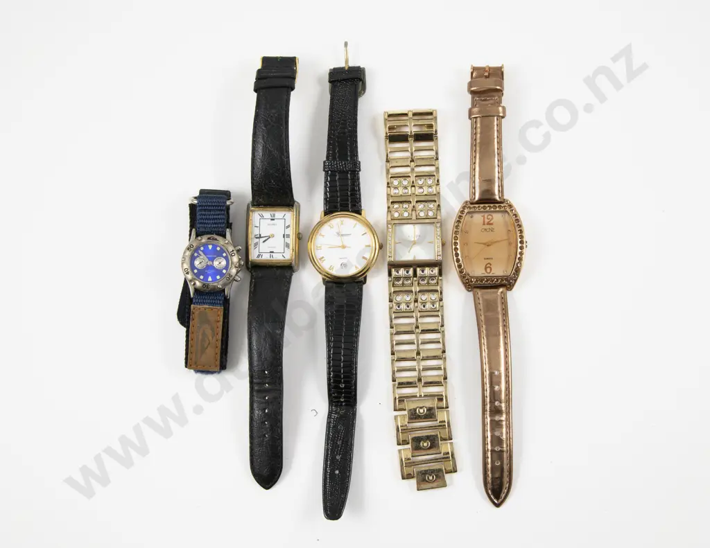 Collection of Five Ladies Wrist Watches Image 1++