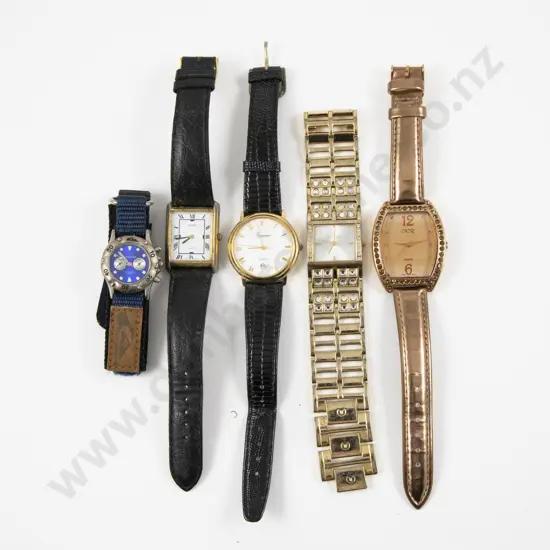 Collection of Five Ladies Wrist Watches