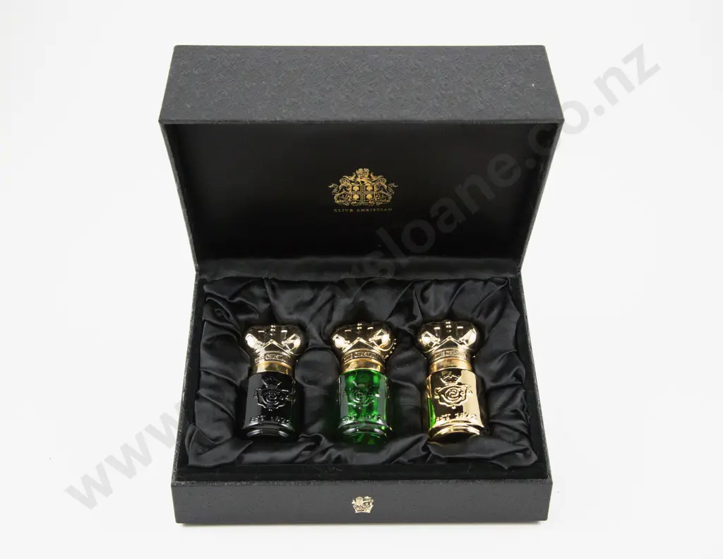 Vintage Boxed Clive Christian (1872) Fragrance Bottles For Women No1 1872 and X (empty) Image 1++