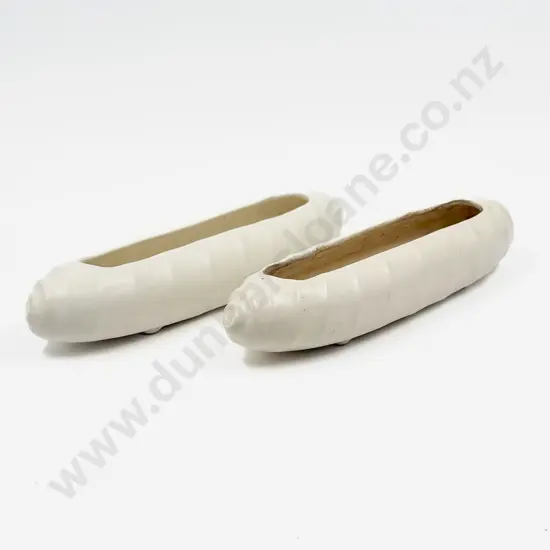 Pair of Crown Lynn Flower Troughs