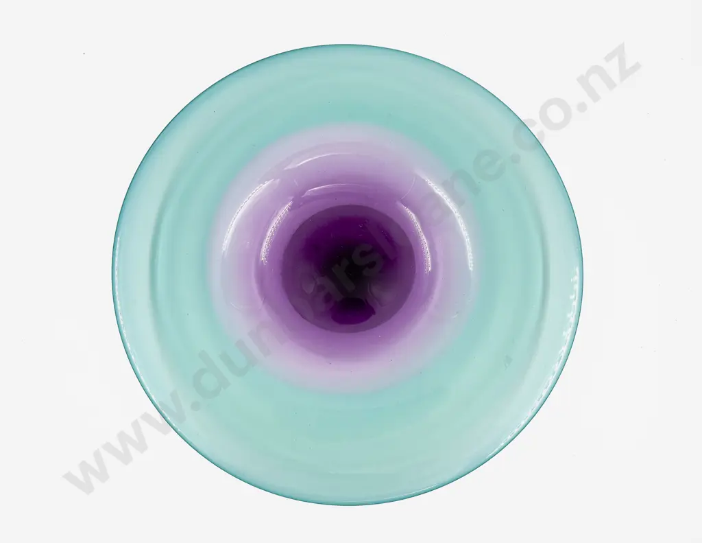 Gary Nash Art Glass Charger Image 1++