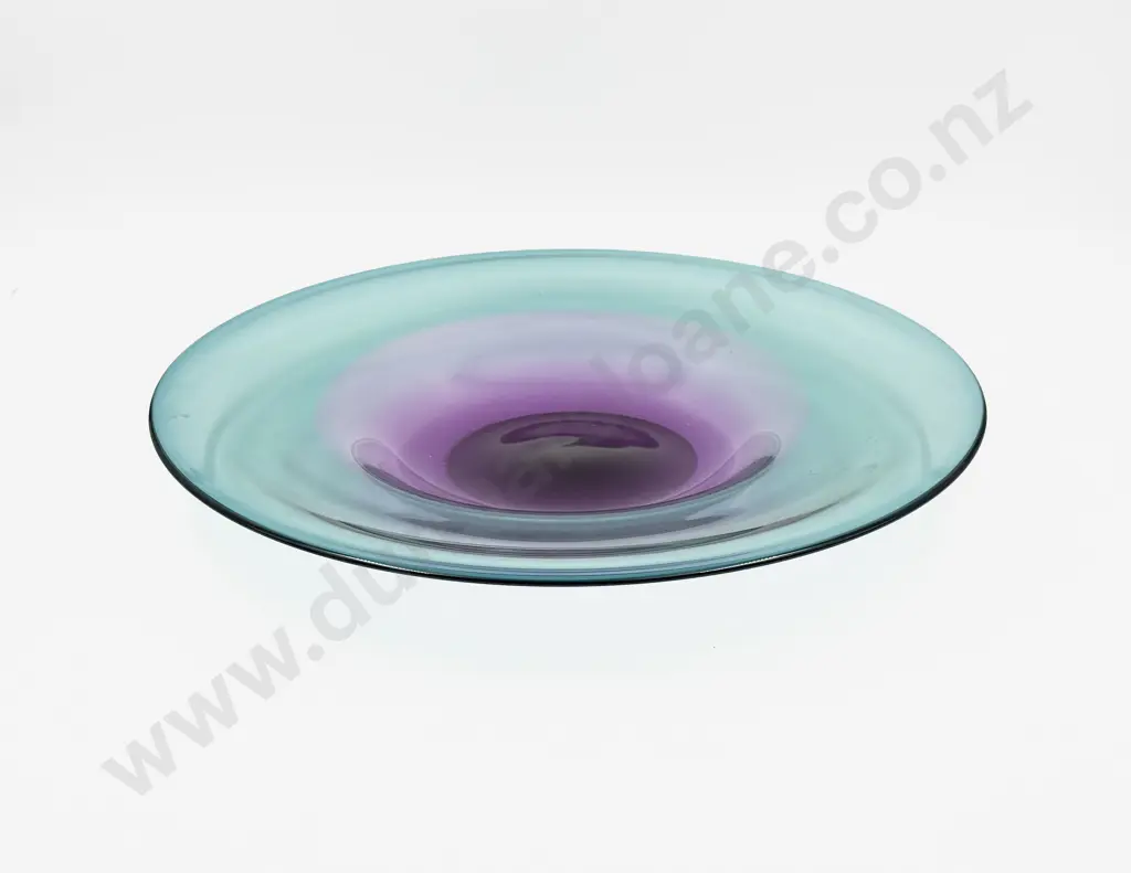 Gary Nash Art Glass Charger Image 1++