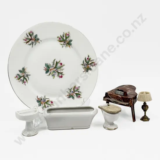 Small Qty of Victorian Doll's House Porcelain etc