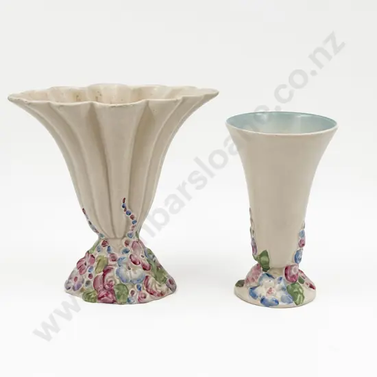 Two Clarice Cliff Vases