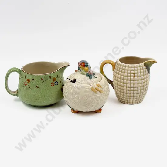 Three Pieces of Clarice Cliff